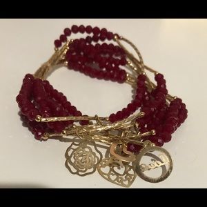 Crystal 18k goldplated bracelet